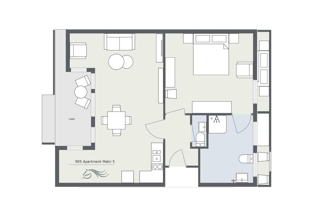 Apartmenthaus Matri By Pferd Auf Wolke Wald am Arlberg Exteriör bild